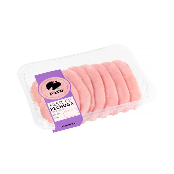 Filetes pechuga de pavo Bandeja 0.6 kg en Mercadona