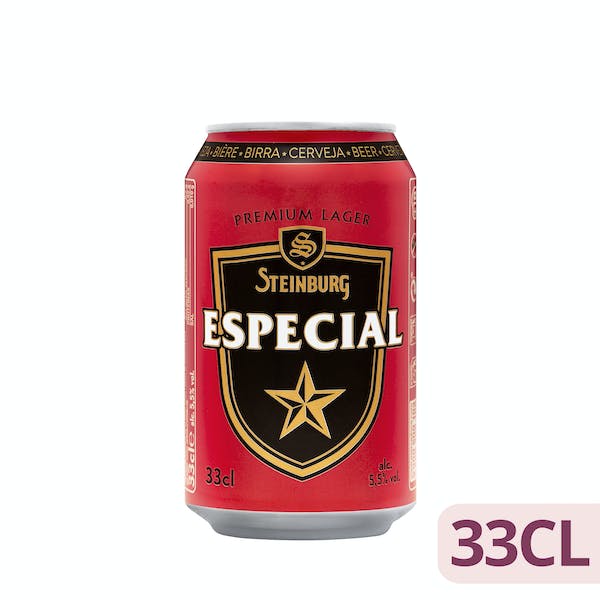 Cerveza Especial Steinburg Lata 330 ml en Mercadona