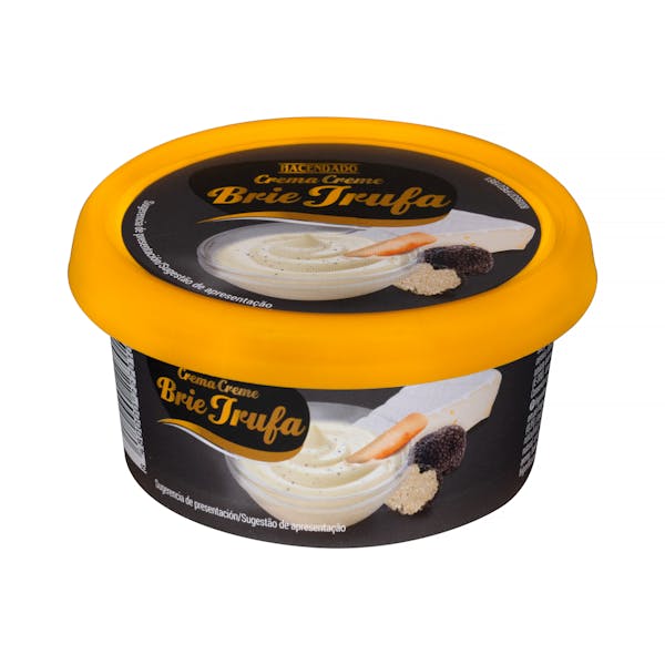 Crema de queso Brie con Trufa Hacendado Tarrina 0.15 kg en Mercadona