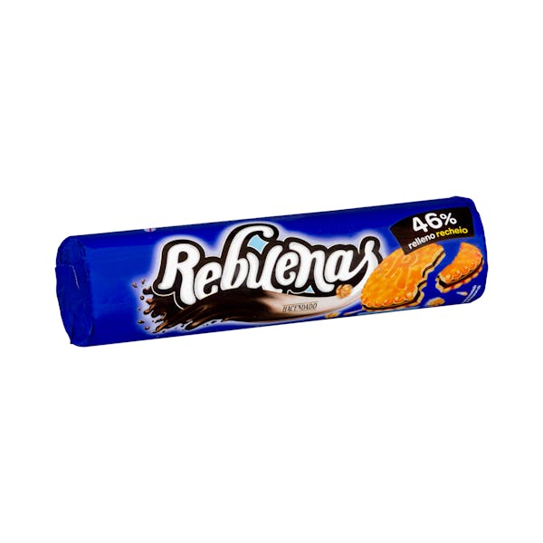 Galletas rebuenas Hacendado rellenas de chocolate Paquete 0.5 kg en Mercadona