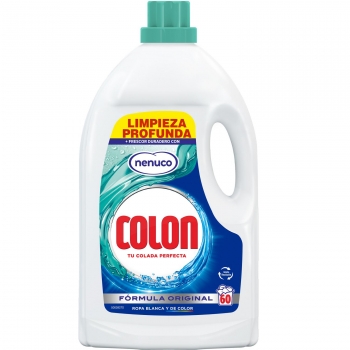 Detergente líquido Nenuco Colon 60 lavados. en Carrefour