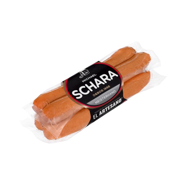 Salchichas cocidas y ahumadas Schara 2 paquetes X 0.17 kg en Mercadona