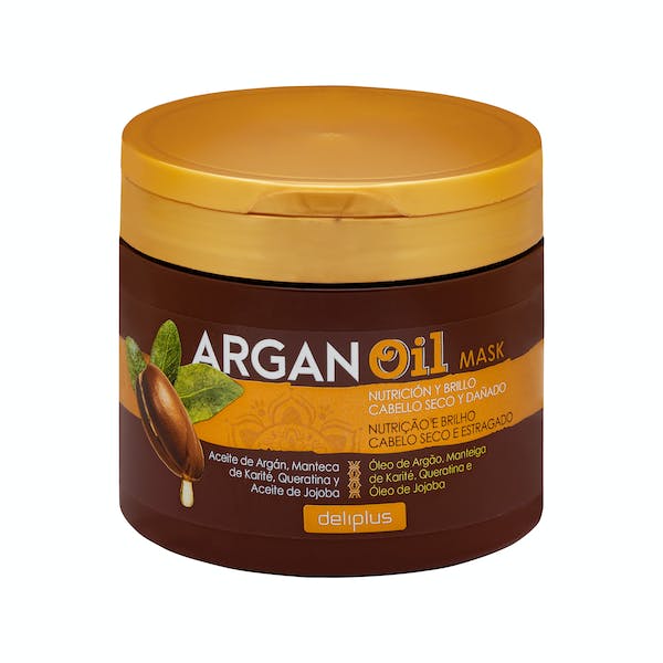 Mascarilla Argan Oil Deliplus cabello seco y dañado Tarro 0.4 100 ml en Mercadona