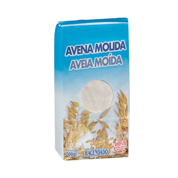 Avena molida Hacendado Paquete 0.5 kg en Mercadona