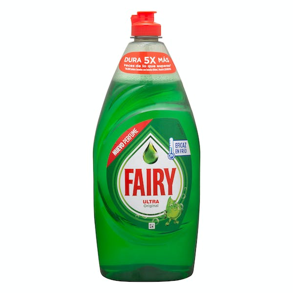 Lavavajillas Ultra Original Fairy líquido Botella 870 ml en Mercadona