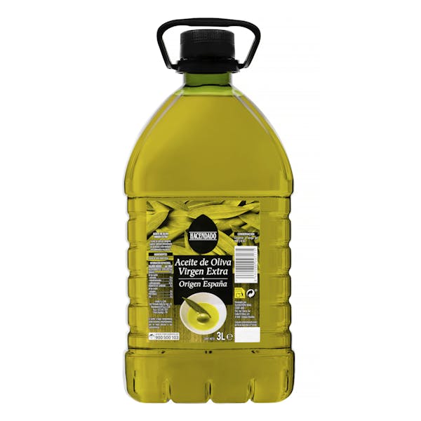 Aceite de oliva virgen extra Hacendado Garrafa 3 L en Mercadona