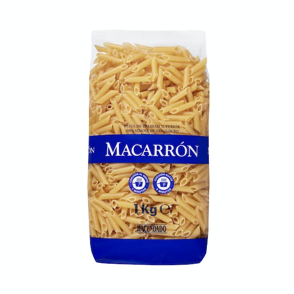 Macarrón Hacendado Paquete 1 kg en Mercadona