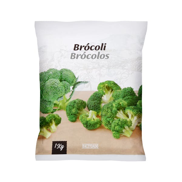 Brócoli Hacendado Paquete 1 kg en Mercadona