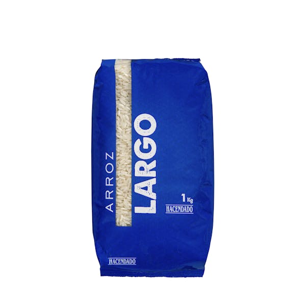 Arroz largo Hacendado Paquete 1 kg en Mercadona