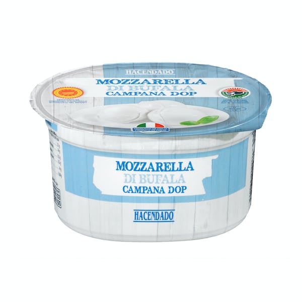 Mozzarella di bufala campana Hacendado Tarrina 0.28 kg en Mercadona