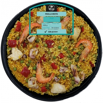 Paella mixta Carrefour 1 kg en Carrefour