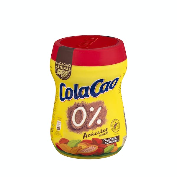 Cacao soluble 0% azúcares añadidos Cola Cao Bote 0.325 kg en Mercadona