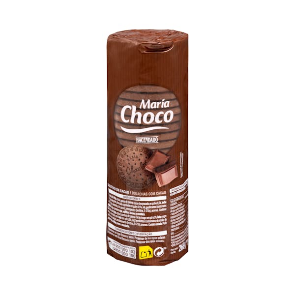Galletas María choco Hacendado Paquete 0.265 kg en Mercadona