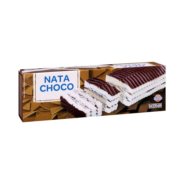 Tarta helada nata y chocolate Hacendado Caja 1 L en Mercadona
