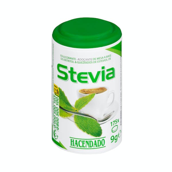 Edulcorante en pastillas stevia Hacendado Bote 0.009 100 g en Mercadona