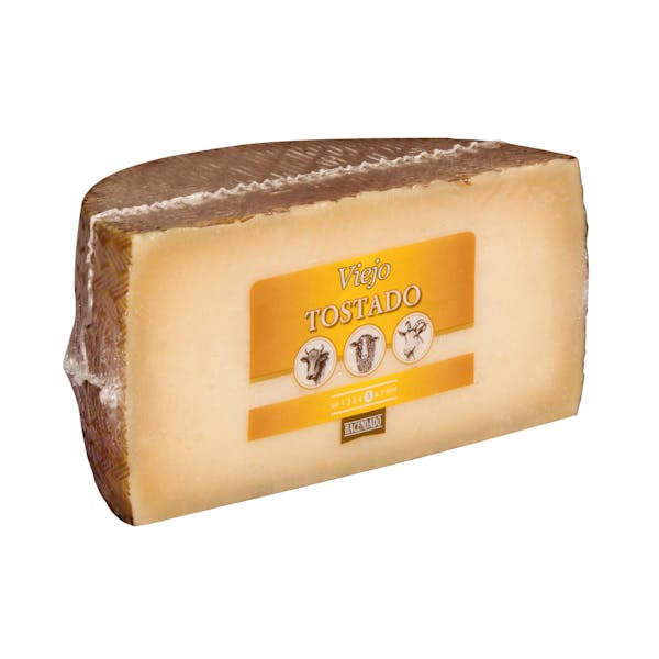 Queso viejo tostado mezcla Hacendado Pieza 1.64 kg en Mercadona