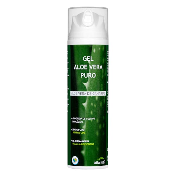 Gel corporal aloe vera puro Atlantia Bote 0.2 100 ml en Mercadona