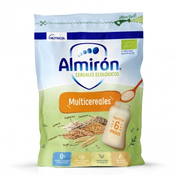 Papilla infantil desde 6 meses multicereales ecológico Almirón sin aceite de palma 200 g. en Carrefour