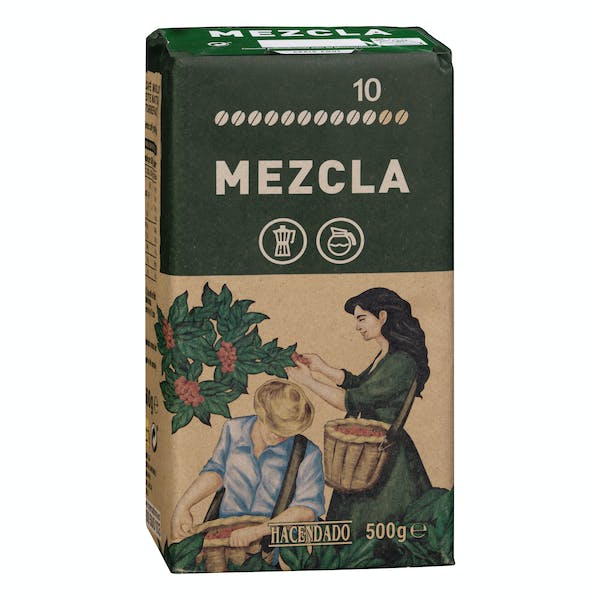 Café molido mezcla fuerte Hacendado Paquete 0.5 kg en Mercadona