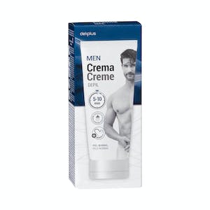 Crema depilatoria hombre Deliplus piel normal Caja 0.2 100 ml en Mercadona