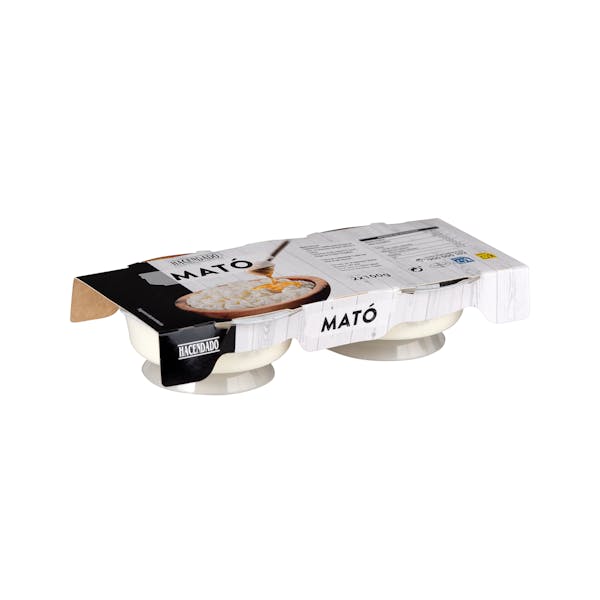 Queso fresco Mató Hacendado 2 ud. X 0.1 kg en Mercadona