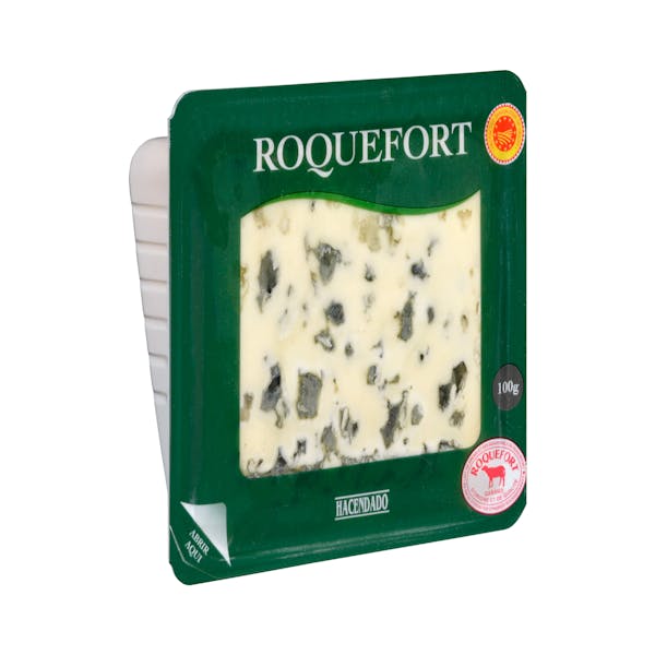 Queso Roquefort de oveja Hacendado Pieza 0.1 kg en Mercadona