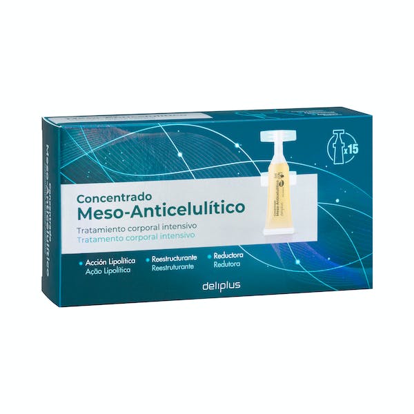 Tratamiento corporal intensivo Meso-Anticelulítico concentrado Deliplus Caja 0.075 100 ml en Mercadona