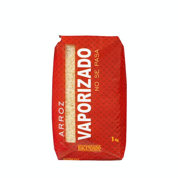 Arroz vaporizado Hacendado Paquete 1 kg en Mercadona