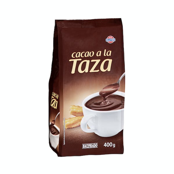Cacao en polvo a la taza Hacendado Paquete 0.4 kg en Mercadona