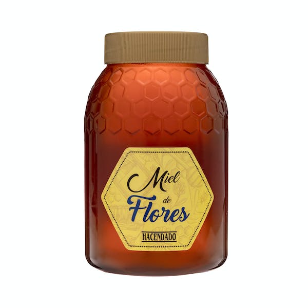 Miel de flores Hacendado Tarro 1 kg en Mercadona