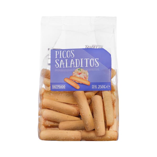 Picos saladitos Hacendado Paquete 0.25 kg en Mercadona