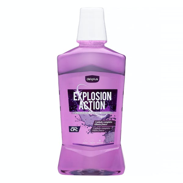 Enjuague bucal Explosion Action Deliplus Botella 0.5 100 ml en Mercadona