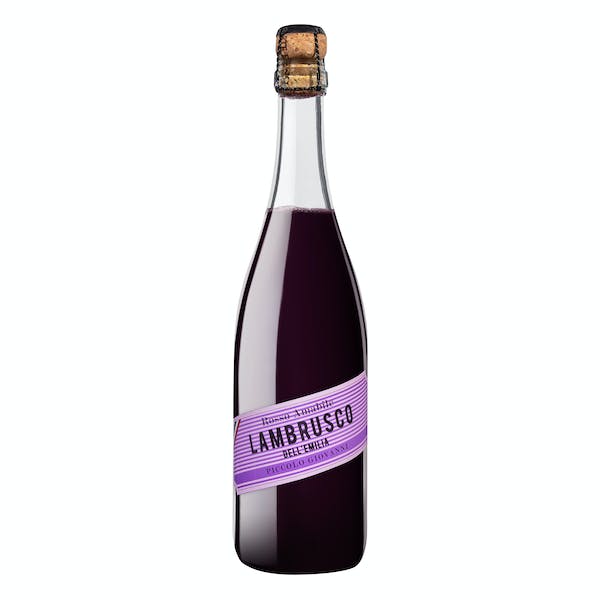 Lambrusco Dell'Emilia rojo espumoso Piccolo Giovanni Botella 750 ml en Mercadona