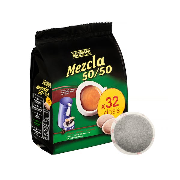 Café monodosis mezcla Hacendado Paquete 0.224 kg en Mercadona