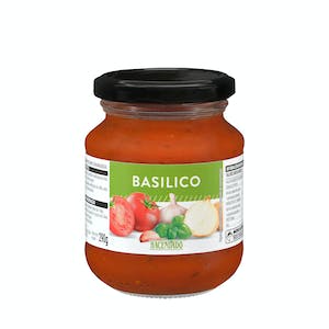 Salsa de tomate Basilico con albahaca Hacendado Tarro 0.29 kg en Mercadona