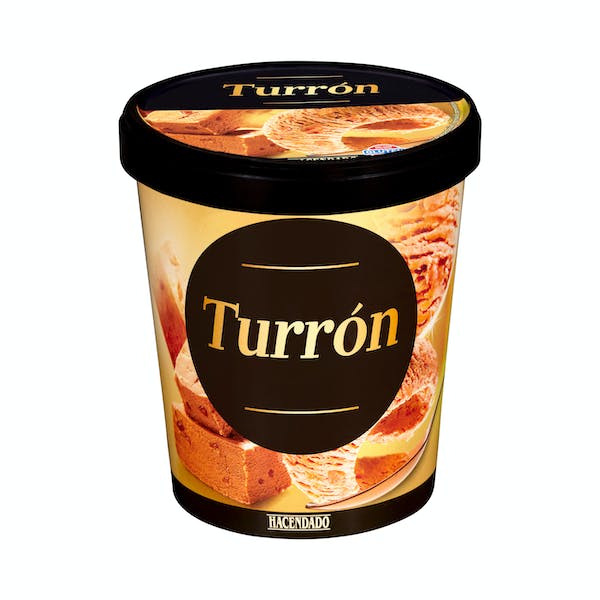 Helado turrón Hacendado Bote 500 ml en Mercadona
