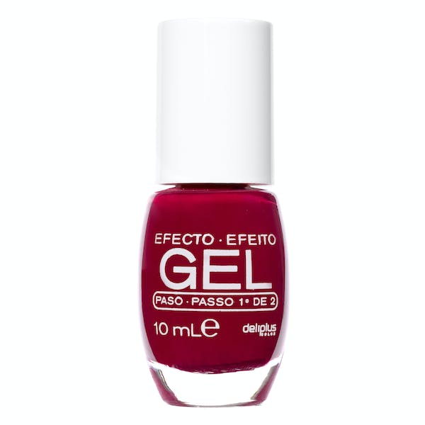 Laca de uñas efecto gel Deliplus 660 granate  1 ud en Mercadona