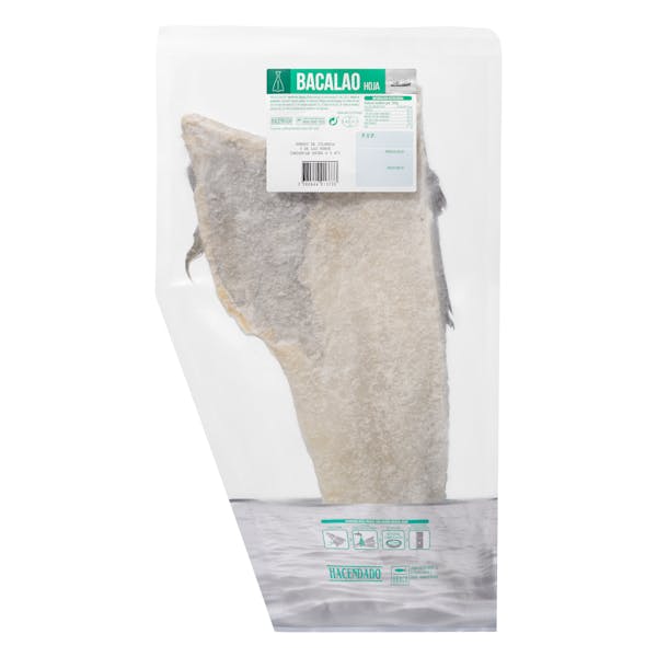 Hoja de bacalao Hacendado Paquete 0.8 kg en Mercadona