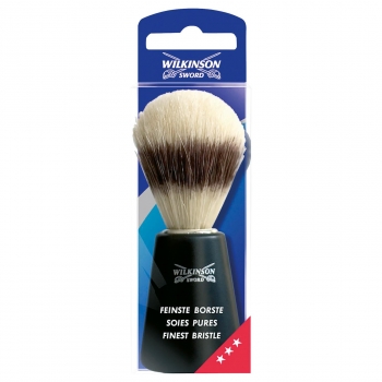 Wilkinson Sword - Brocha de Afeitar Clásica [PREMIUM EDITION] Fabricada con las Cerdas más Finas para Exfoliar la Piel y Ayudar a Levantar y Humedecer la Barba - Consigue un Afeitado Tradicional en Amazon