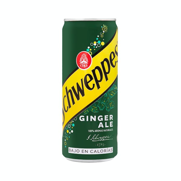 Precio en Mercadona de Ginger Ale classic Schweppes Lata 330 ml, 0.95