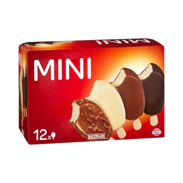 Helado mini surtido Hacendado Caja 684 ml en Mercadona