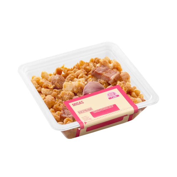 Migas Hacendado Bandeja 0.22 kg en Mercadona