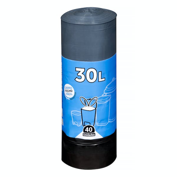 Bolsa de basura Bosque Verde 30L cubo mediano Paquete 1 ud en Mercadona