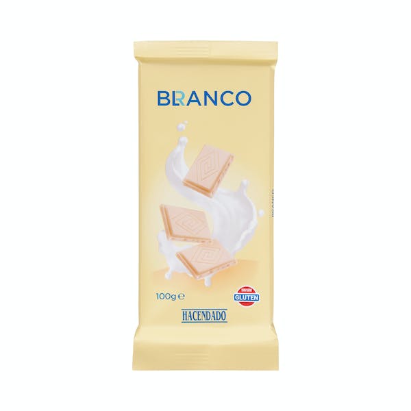 Chocolate blanco Hacendado Tableta 0.1 kg en Mercadona