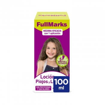 Loción que Elimina Piojos y Liendres "Fullmarks" 100 ml en Carrefour