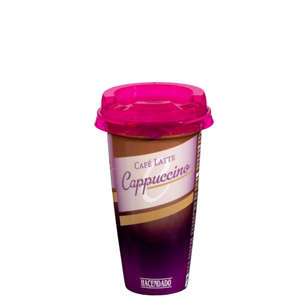 Café con leche cappuccino Hacendado Vaso 250 ml en Mercadona