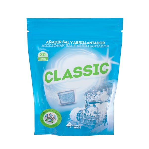 Lavavajillas Classic Bosque Verde en pastillas Paquete 0.39 kg en Mercadona