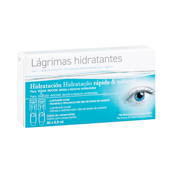 Lágrimas hidratantes para ojos secos Caja 1 ud en Mercadona