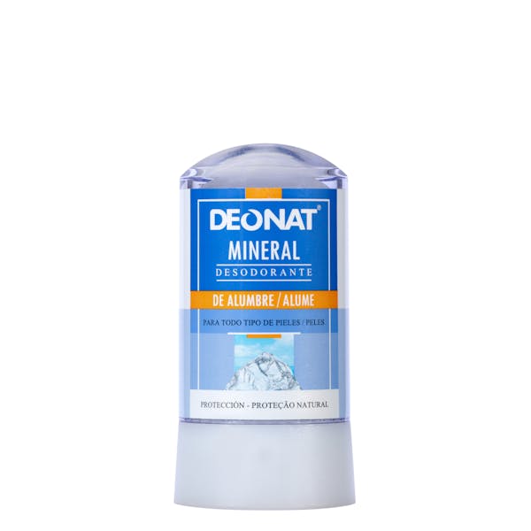 Desodorante piedra de alumbre mineral Deonat 0.06 100 g en Mercadona