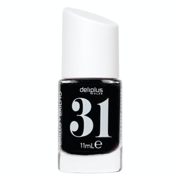 Laca de uñas alto brillo Deliplus 31 negro místico  1 ud en Mercadona